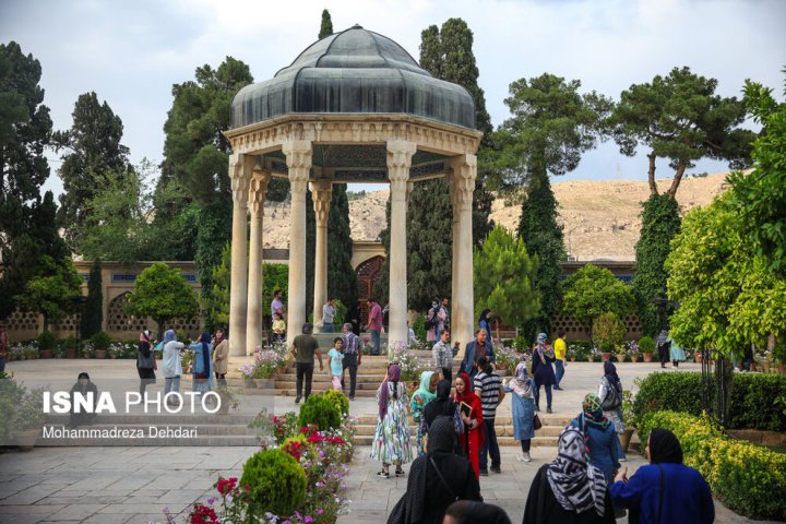 (تصاویر) بازگشایی حافظیه شیراز