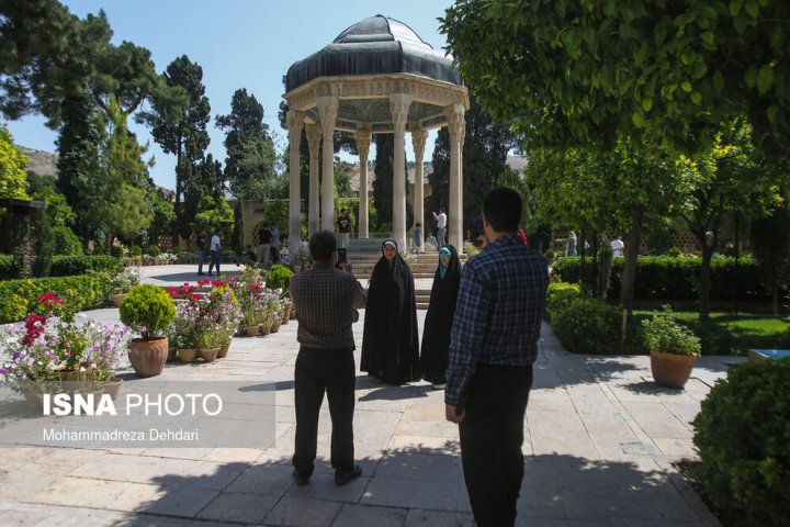 (تصاویر) بازگشایی حافظیه شیراز