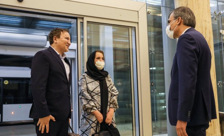 (تصاویر) بازگشت مجید طاهری پزشک ایرانی آزاد شده از آمریکا