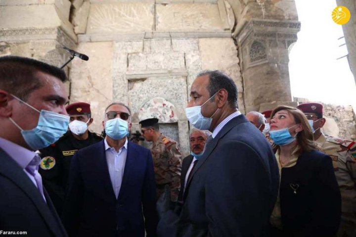 (تصاویر) نخست ‌وزیر عراق به موصل رفت