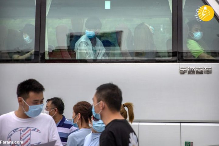 (تصاویر) هجوم مردم چین برای تست کرونا