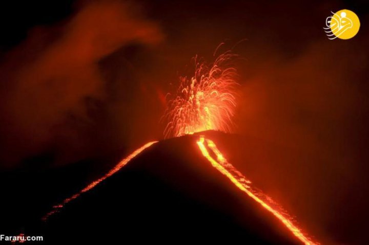 (تصاویر) فوران آتشفشان آناک کراکاتوا