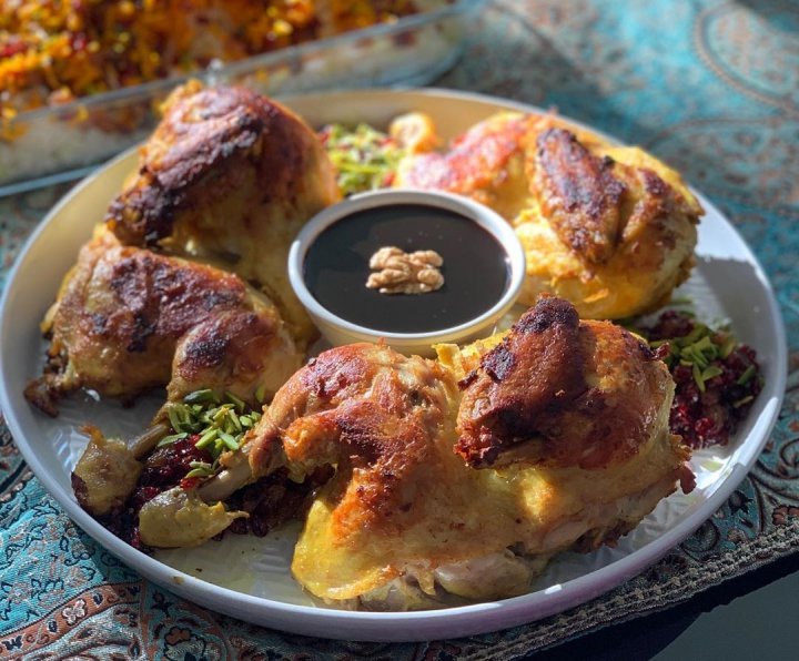 طرز تهیه اکبرجوجه به سبک مازندرانی + فوت کوزه گری