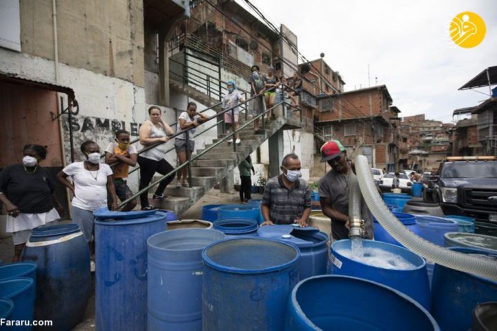 (تصاویر) بحران آب در ونزوئلا