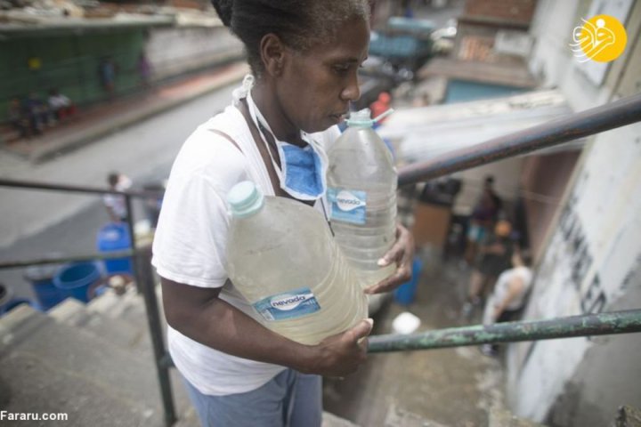 (تصاویر) بحران آب در ونزوئلا