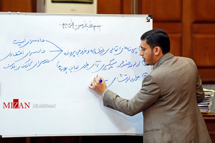 (تصاویر) ششمین جلسه رسیدگی به اتهامات اکبر طبری