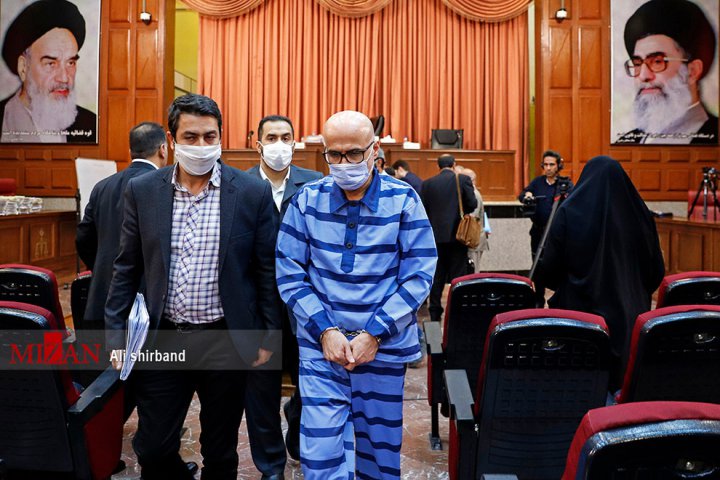 (تصاویر) ششمین جلسه رسیدگی به اتهامات اکبر طبری