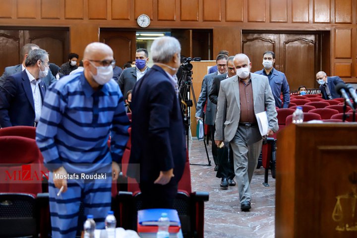 (تصاویر) نهمین جلسه رسیدگی به اتهامات اکبر طبری