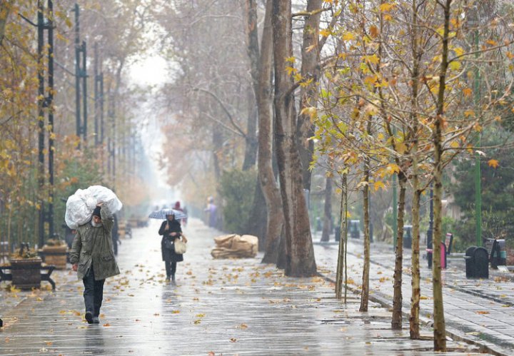 پیش‌بینی بارش باران در تهران و شمال‌غرب کشور