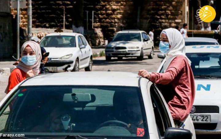 (تصاویر) جشن خیابانی دانش آموزان فارغ التحصیل فلسطینی