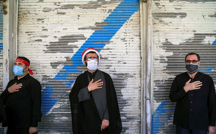 (تصاویر) دسته عزاداری شهادت امام جواد(ع) در قم