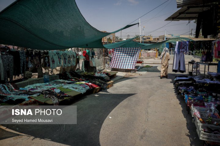 (تصاویر) تداوم گرما و هوای شرجی در خوزستان