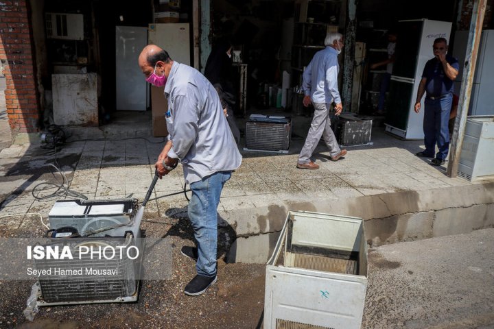 (تصاویر) تداوم گرما و هوای شرجی در خوزستان