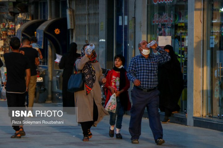 (تصاویر) تداوم گرما و هوای شرجی در خوزستان