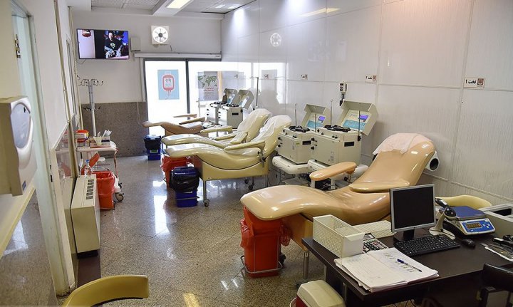 (تصاویر) خلوتی مراکز انتقال خون