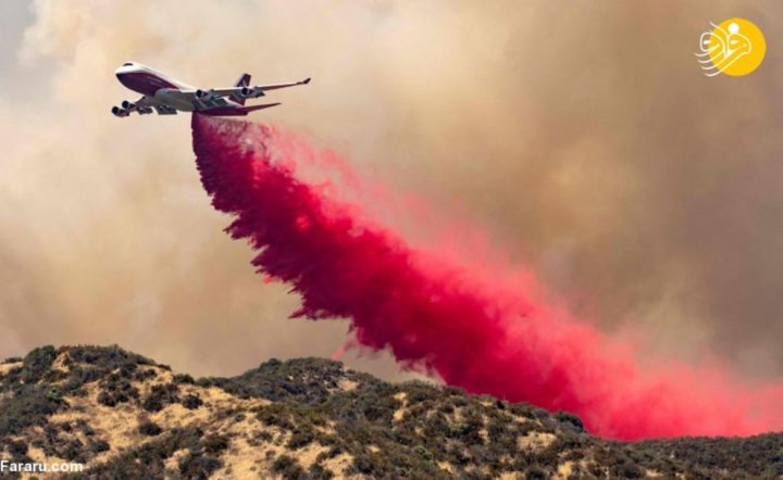 (تصاویر) آتش‌ سوزی مهیب در جنگل‌های کالیفرنیا