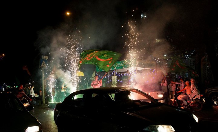 (تصاویر) جشن خیابانی عید غدیر در تهران