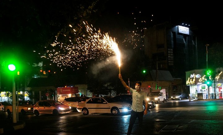 (تصاویر) جشن خیابانی عید غدیر در تهران