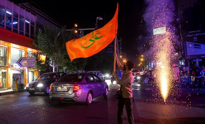 (تصاویر) جشن خیابانی عید غدیر در تهران