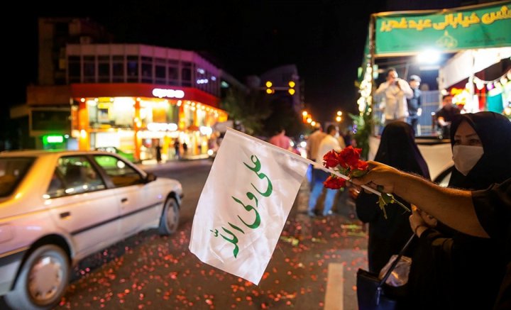 (تصاویر) جشن خیابانی عید غدیر در تهران