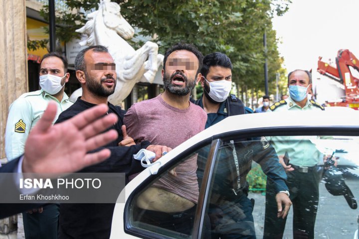 (تصاویر) اقدام به خودکشی در هتل فردوسی