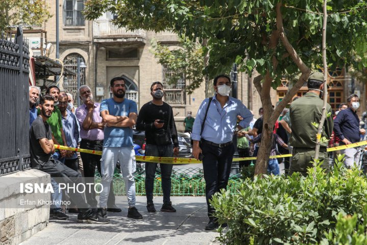 (تصاویر) اقدام به خودکشی در هتل فردوسی