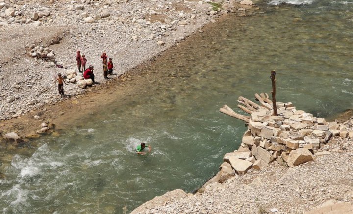 (تصاویر) زندگی در آن سوی رود