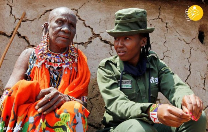 (تصاویر) زنان قبیله ماسایی جنگلبان شدند