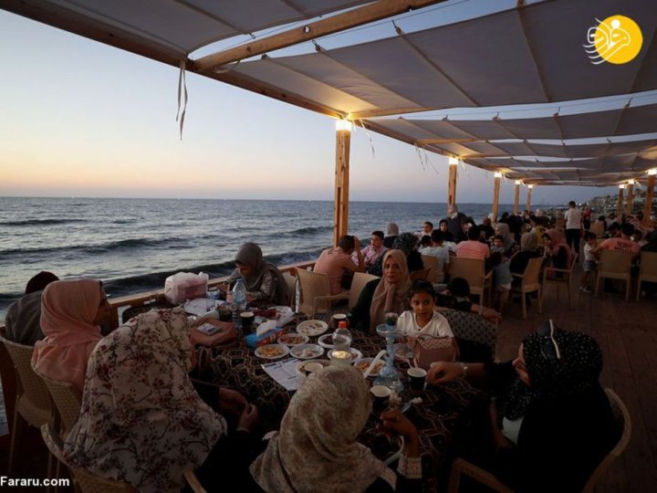 (تصاویر) کافه مالدیو در غزه