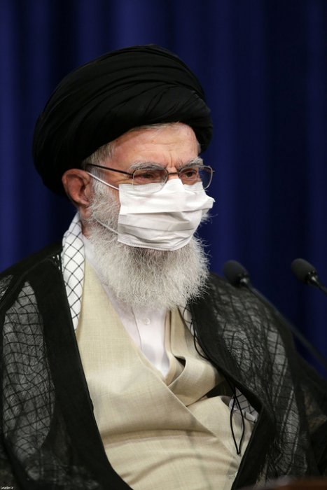 (تصاویر) رهبر انقلاب در نشست تصویری با هیئت وزیران