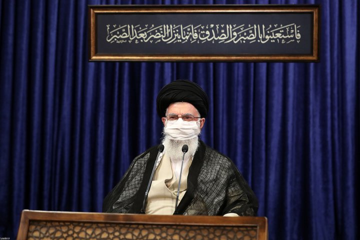 (تصاویر) رهبر انقلاب در نشست تصویری با هیئت وزیران