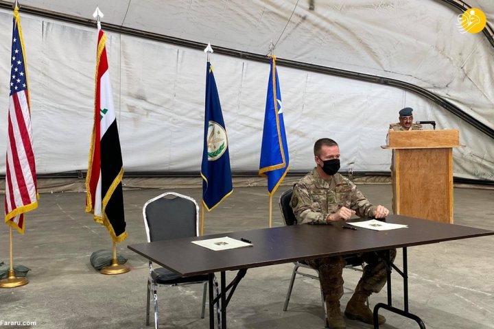 (تصاویر) ارتش آمریکا پایگاه التاجی را به عراق تحویل داد