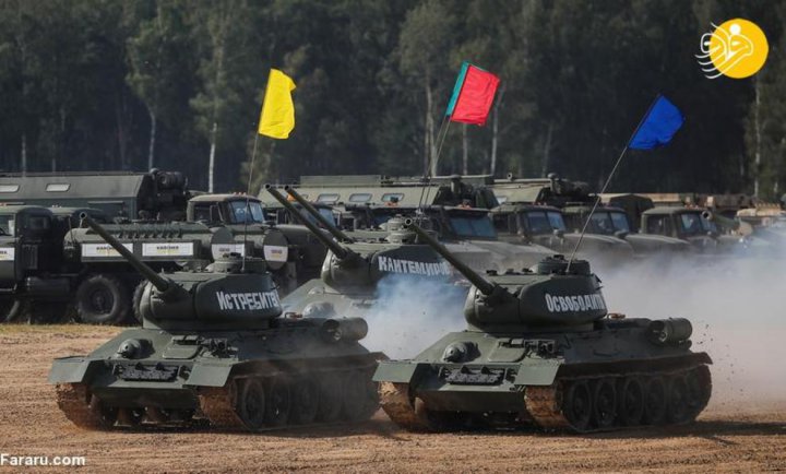 (تصاویر) حاشیه‌هایی از نمایشگاه نظامی روسیه ۲۰۲۰