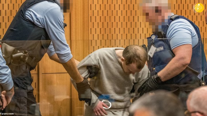 (تصاویر) ادامه محاکمه متهم حمله به مساجد در نیوزیلند