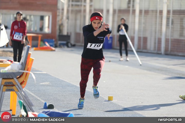 دختر دندان‌پزشک رکورد پرش طول ایران را شکست