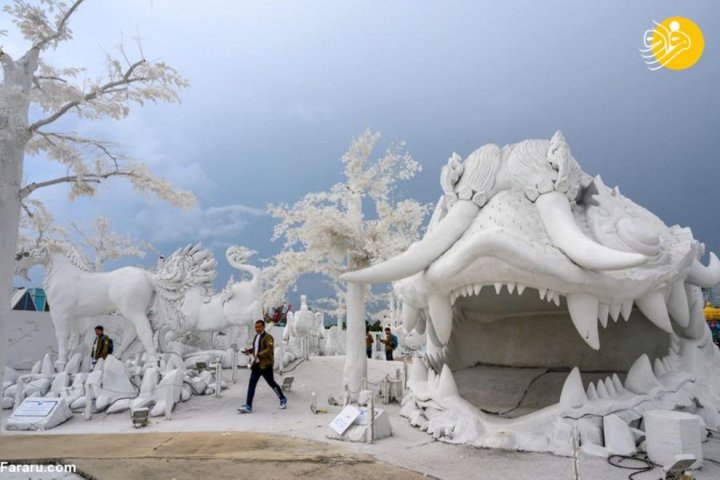 (تصاویر) پارک یخ جادویی پاتایا