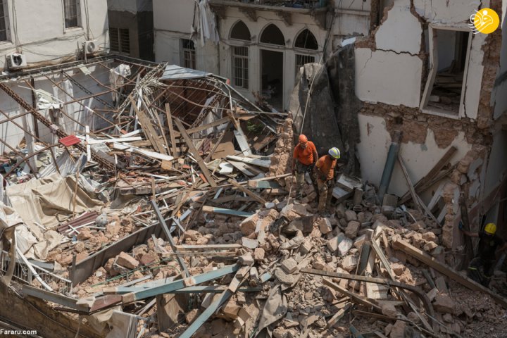 (تصاویر) گشتی در بیروت یک ماه پس از انفجار