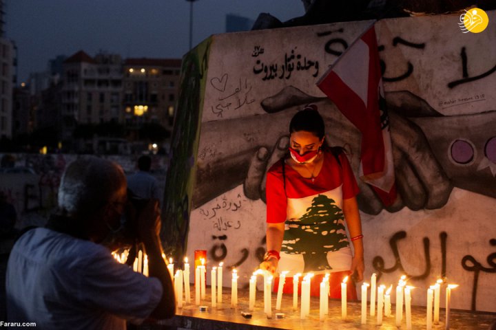 (تصاویر) گشتی در بیروت یک ماه پس از انفجار