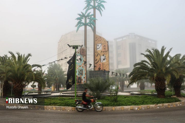 (تصاویر) رطوبت ۱۰۰ درصد در آبادان