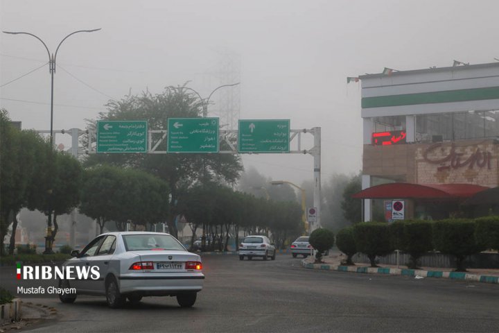 (تصاویر) رطوبت ۱۰۰ درصد در آبادان