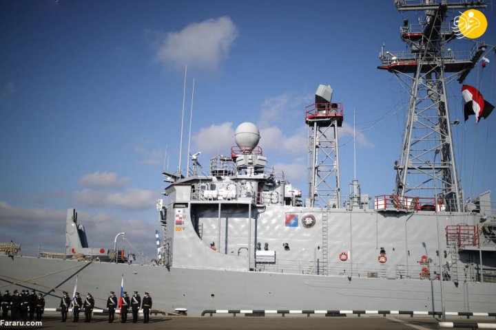 (تصاویر) رزمایش دریایی روسیه و مصر