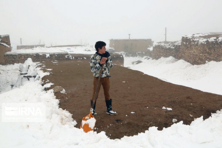 (تصاویر) سردترین شهر ایران