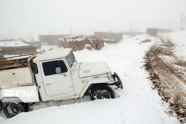 (تصاویر) سردترین شهر ایران
