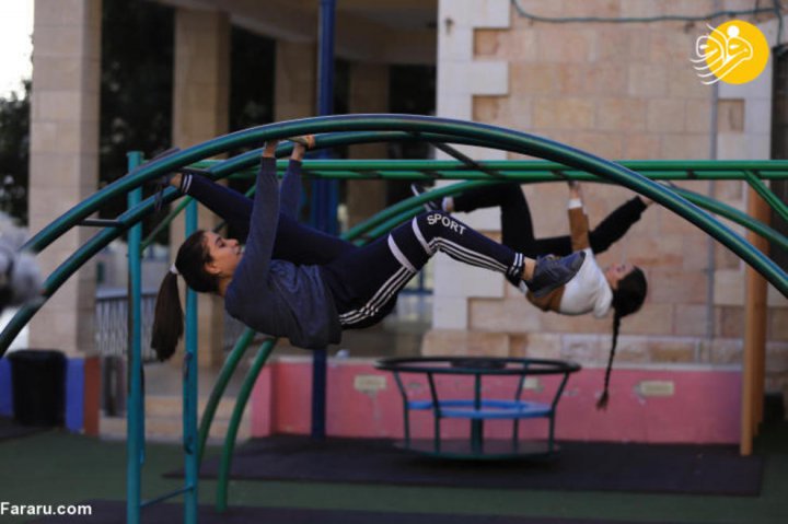 (تصاویر) اولین دختران پارکورباز در فلسطین