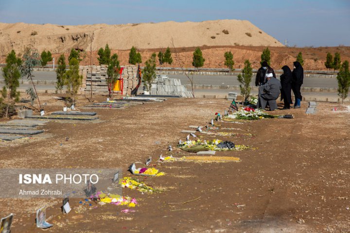 (تصاویر) آرامستان بهشت معصومه قم ده ماه پس از شیوع کرونا