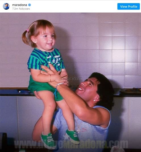 (عکس) مارادونای مُرده هم در اینستاگرام فالوور جمع می‌کند