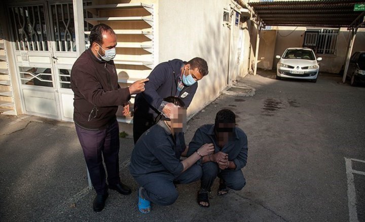 (تصاویر) زورگیران خشن از زن کرمانشاهی دستگیر شدند
