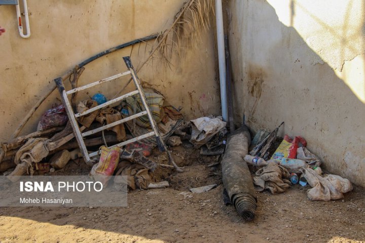 (تصاویر) مناطق سیل زده دشتستان استان بوشهر