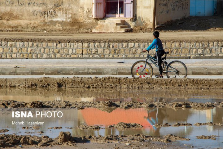 (تصاویر) مناطق سیل زده دشتستان استان بوشهر