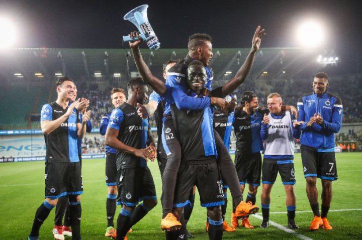 Club Brugge win Belgian title